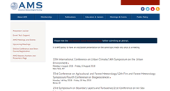 Desktop Screenshot of ams.confex.com