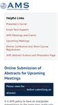 Mobile Screenshot of ams.confex.com